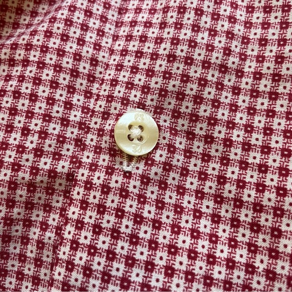Mens Paul Smith red & white checkered shirt - Picture 9 of 15